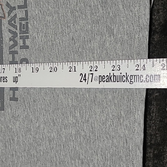 AC/DC HIGHWAY-TO-HELL TOUR OF 79 GRAY CREW-NECK TEE-SHIRT - Picture 8 of 12